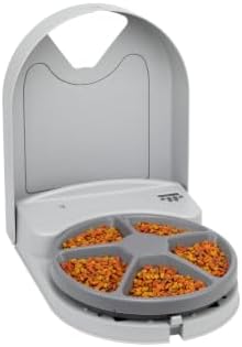 PetSafe Automatic Dog Feeder, 5 Meals, 40 oz Capacity, Plastic, for Dry Food, Multiple Pets by PetSafe