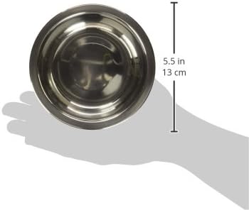 OurPets Basic Stainless Steel Dog Bowl, 1 Pint