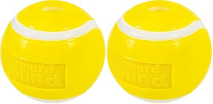 Outward Hound by Planet Dog Sport Ballz Tennis Ball Treat-Dispensing Fetch Ball Dog Toy (Pack of 2) by OutwardHound