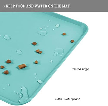 Reopet Silicone Pet Feeding Mat - Waterproof & Non-Slip Dog Cat Placemat - Image 4