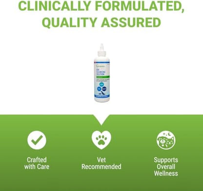 Vetoquinol Ear Cleansing Solution - Gentle Cleaner to Remove Dirt & Debris - Easy-to-Use Drops for Cats & Dogs - Support Clean and Fresh-Smelling Ears - Ideal for Routine Pet Hygiene - 8 Ounces - Image 6