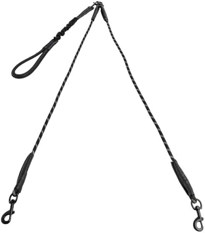 Pieviev Double Dog Leash for 2 Medium&Large Dogs, Longer Coupler, No Tangle by Pieviev