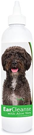 Healthy Breeds Schnoodle Ear Cleanse with Aloe Vera Cucumber Melon 8 oz by HealthyBreeds