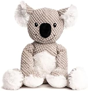 fabdog Floppies Plush Dog Toy - Cute & Durable Squeaky Dog Toys - Best Squeak Toy for Puppies and All Breeds | Ideal Pet Gift| Large Koala by fabdog
