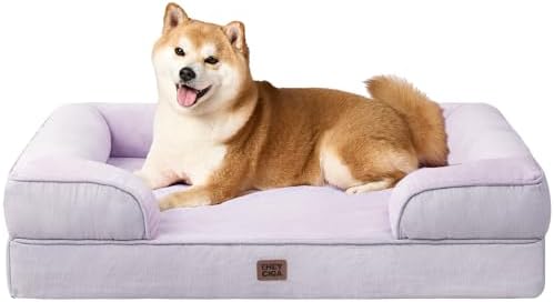 EHEYCIGA Orthopedic Dog Beds Large Sized Dog, Waterproof Washable Pet Bed by EHEYCIGA