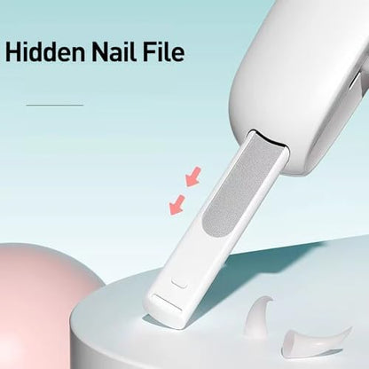 Cat Nail Clipper | Cat Nail Trimmer with Clipping Debris Storage, Adjustable Sizes, Hidden Nail File, Round Hole Blade for Injury-Free Grooming Tool for Pets - Image 5