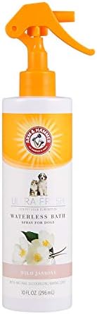Arm & Hammer Ultra Fresh Waterless Dog Bath Spray, White Jasmine, 10 Fl Oz by ArmHammer