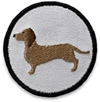 K9 Sport Sack Dog Patch for Dog Carrier Backpack (Dachshund - White) by K9SportSack