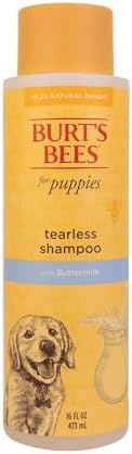 Burt's Bees for Pets Tearless Puppy Shampoo, with Buttermilk, 16 Fl Oz by BurtsBeesforPets