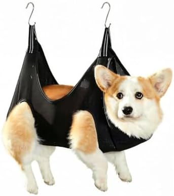 Cat Dog Grooming Hammock Pet Trimmer Dog Nail Clipper Pet Sling for Nail Trimming Bathing Light Cat Grooming Hammock for Large Cats - Image 2