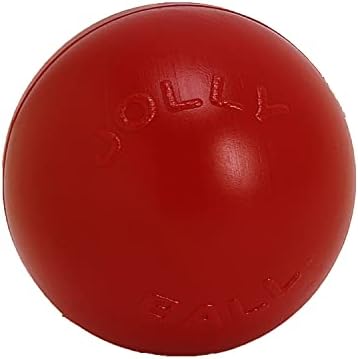 Jolly Pets Push-n-Play Ball Dog Toy, 6 Inches/Medium, Blue (306) - Image 4