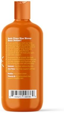 Zesty Paws Dog Shampoo Itchy Skin Relief - Oatmeal & Aloe Vera, 16 oz - Image 6