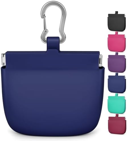 1 Cup Silicone Dog Training Treat Pouch (Blue) by Unknown