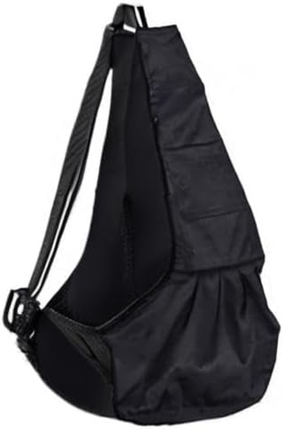 Pet Dog Puppy Cat Carrier Bag Oxford Cloth Sling Dog Doggy Cat Carrier Single Shoulder Bag-Small,Black - Image 6