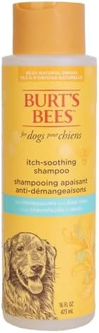 Burts Bees for Pets Itch Soothing Dog Shampoo, Honeysuckle, 16 Fl Oz by BurtsBeesforPets