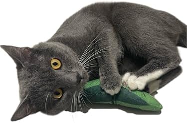 Cat Toys Saury Fish, 3 Pack, Catnip Crinkle Sound, Soft and Durable, Interactive Kitten Kicker for Indoor Kitty Exercise 9.4 Inches for All Breeds - Image 3