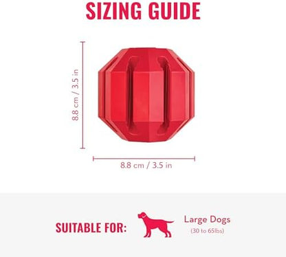 KONG Stuff-A-Ball, Natural Rubber Dental Toy, for Large Dogs (Pack of 2) - Image 3