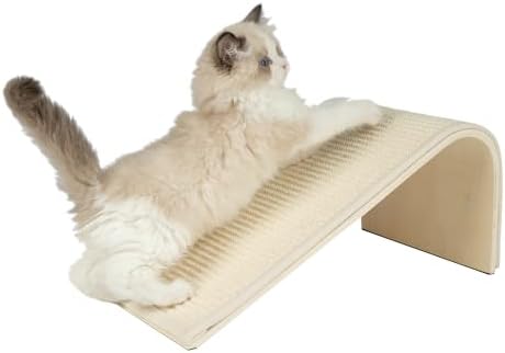 Best Pet Supplies Catify Cat Scratching Ramp - Beige by BestPetSuppliesLLC