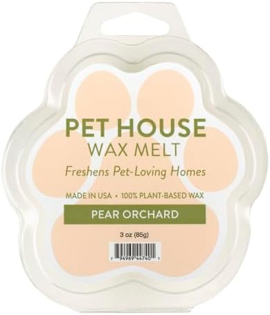 Pear Orchard Scented Wax Melts Plant-Based Wax, 2 Pack Pet House by OneFurAll