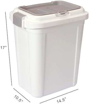 Airtight Pet Food Storage Container, 23 Qt / 20 Lbs - Image 3