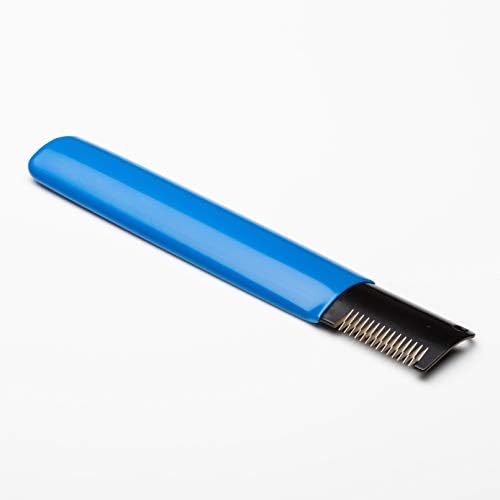 Mikki Dog, Puppy Grooming Stripping Knife - Hand Stripping Blade Tool for Coarse Hair Coats,Blue by Mikki