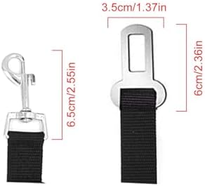 BLMHTWO 4PCS Dog Seat Belt, Adjustable Dog Car Harness - Image 2