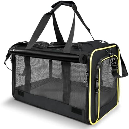 GAPZER Cat Carrier for Large Cats 20 lbs+ Soft Pet Kennel Bag for Small Dog by GAPZER