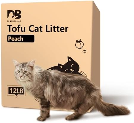 Dust-Free Quickly Absorb Odors Natural Tofu Cat Litter 12LB/Pe by Unknown
