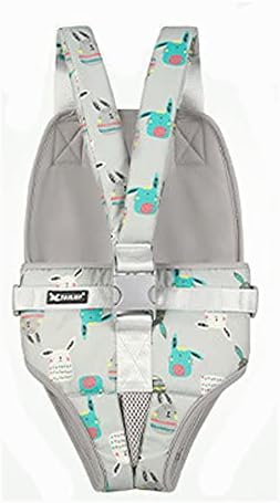 Leconpet Pet Dog Carrier Legs Out Front Backpack Adjustable Teddy Outdoor Chest Backpack for Small and Medium Dog with Fixed Buckle on the Back, More Comfortable to Carry (Medium, Cartoon Grey) by leconpet