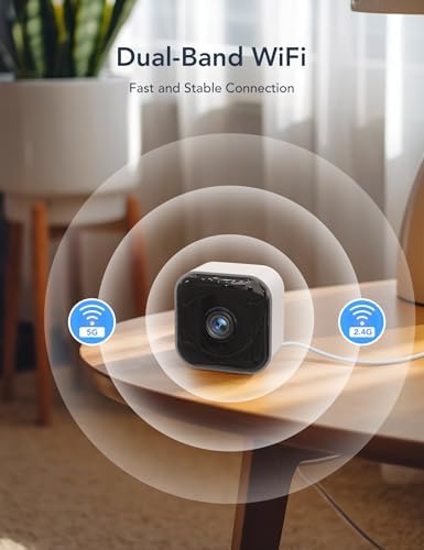 GNCC 2K Cameras for Home Security Indoor Cameras Wireless 2.4G/5G with App - Image 4