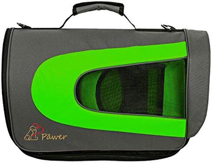 Pawer 18” x 11”x 11” Soft-Sided Foldable Airline Approved Pet Carrier for Cat, Puppy and Small Dog, Washable 600D Oxford Fabric, with Handle and Strap for Carry, Multiple Colors Available - Image 3