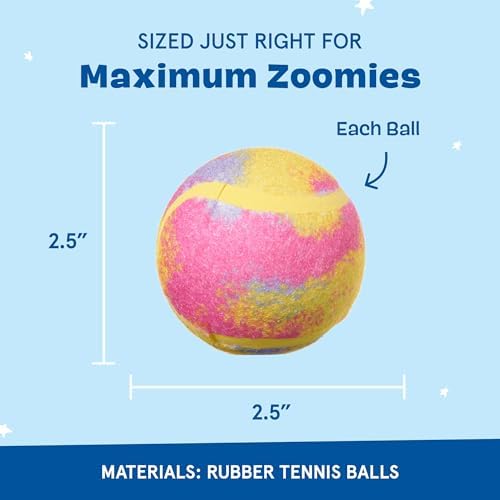 BarkBox Bath Bomb 3-in-1 Interactive Rubber Dog Toy Balls - for Dogs - Image 3