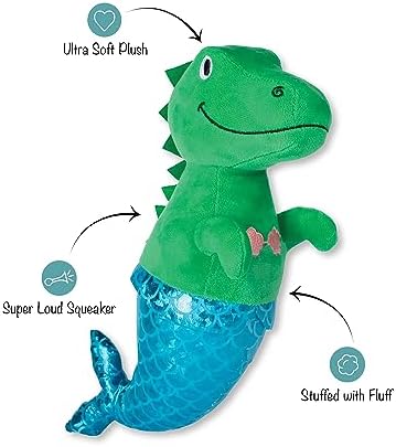 Fringe Studio Plush Dog Toy, Mer-Rex, Pet Shop Collection (314291) - Image 2