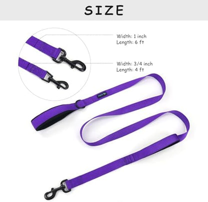 Wagtime Club Heavy Duty Double Handle Dog Leash for Large Medium Small Dogs - Image 4