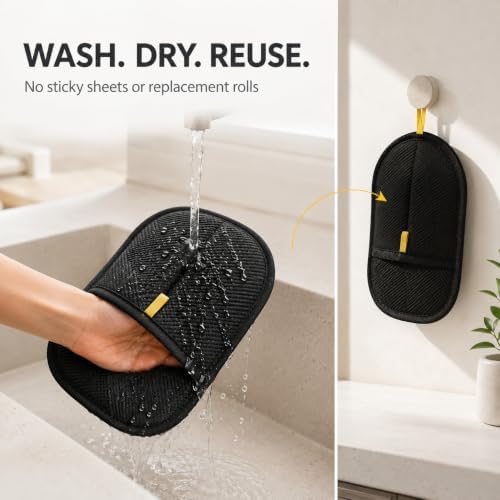 Pet Hair Removal Glove for Dogs and Cats, Reusable Electrostatic Five-Finger Hair Remover for Clothes, Couch, Carpet, Car Seat - Image 5