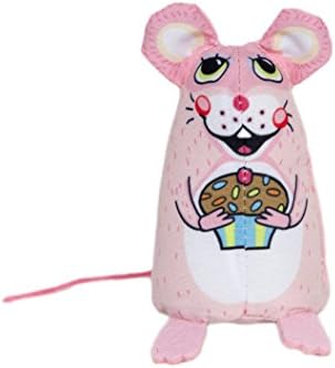 FUZZU Sweet Baby Mice Cat Toy | Cat Toy Catnip | Interactive Cat Toy | Stimulating Cat Toy | Organic Catnip | Pink by FUZZU