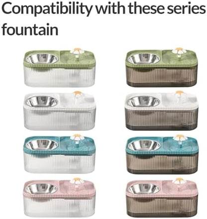 Marchul Cat Water Fountain Replacement Filters and Replacement Pre-Filter Sponges Set,12 Pack (6+6) - Image 5