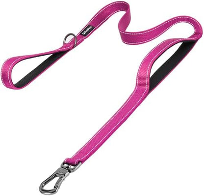 PetiFine 6FT Heavy Duty Dog Leash with Soft Padded Double Handle by PetiFine