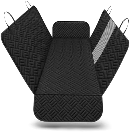 Dog Car Seat Cover for Back Seat, Waterproof 600D Oxford Dog Hammock by Unknown