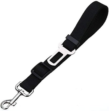 Elisel Elisel 2 Packs Adjustable Length Pet Dog Cat car seat Belt Pet seat Belt Pet Accessories for Dogs Cats and Pets (Black) - Image 4