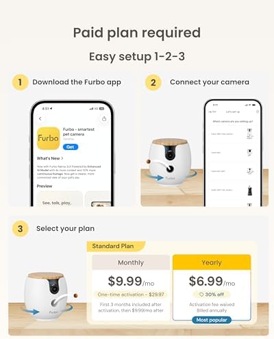 Furbo Mini 360° Pet Camera [Paid Plan Required to Activate] - Image 4