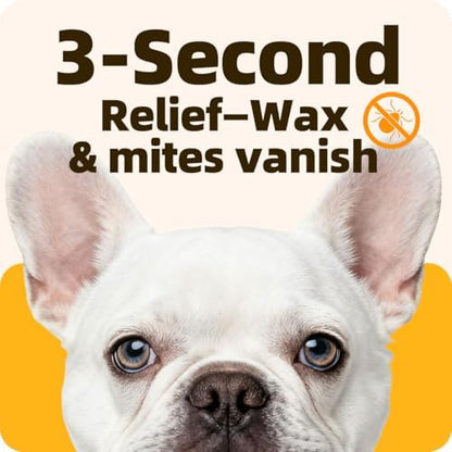 Ear Drops for Ear Infection Treatment, Ear Mites Treatment, Dog Yeast Soothing Cleansing, Ear Wax Removal, Itchy Ear Relief for Dogs and Cats | 20 ml 0.67 FL OZ - Image 2