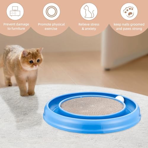 Cat Scratching Board with Track Balls for Indoor Cats - Image 4
