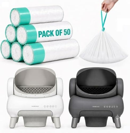 Extra Thick Replacement liners for Neakasa M1 Plus Litter Box, 50 Bags by Unknown