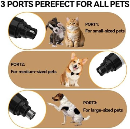 Silent Pet Nail Grinder for Dogs & Cats, 3 Grinding Heads - Image 5