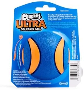 Chuckit! Ultra Squeaker Ball Dog Fetch Toy, Large 3in, for Big Breeds - Image 5