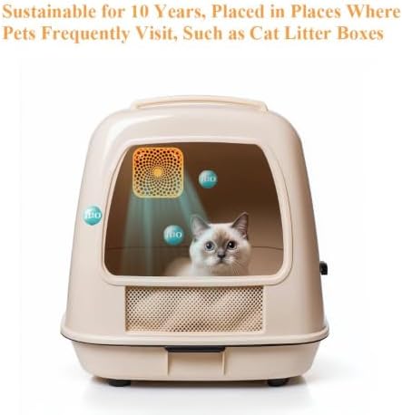 Cat Litter Deodorizer, Pet Odor Eliminator for Litter Box (2 Pack） - Image 4