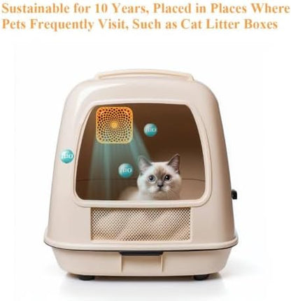 Cat Litter Deodorizer, Pet Odor Eliminator for Litter Box (2 Pack） - Image 4