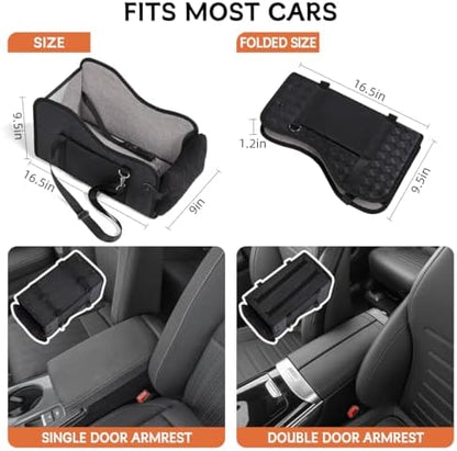TKYZ Center Console Dog Car Seat for Small Dogs,for Car/SUV/Small Truck - Image 6