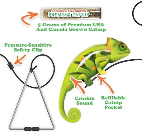 Meowijuana Jump 'n' Jamb Chameleon Cat Toy and Catnip Blend | High Potency - Image 2